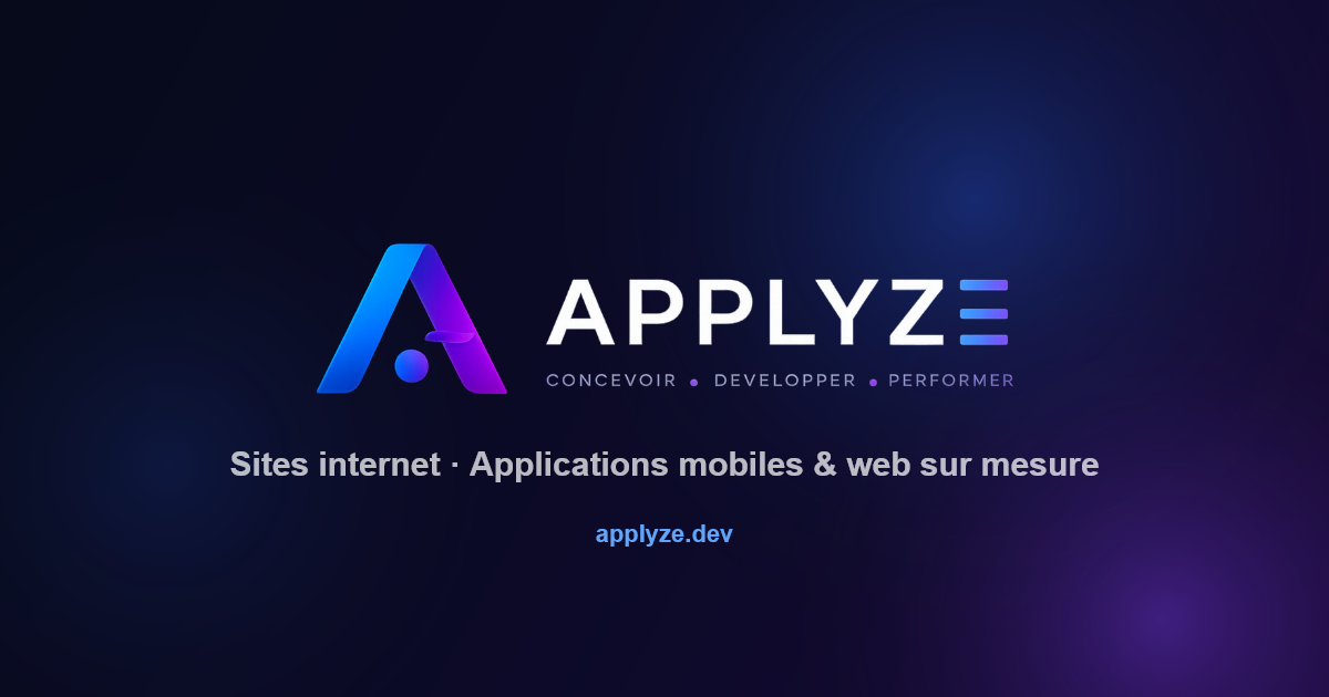 Agence web & applications mobiles Côte d'Azur [Applyze]
